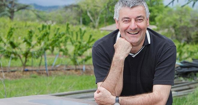 Arboriculteur dans la Drôme, Bruno Darnaud est investi depuis de nombreuses années dans le monde des fruits et légumes. Photo : Médiafel