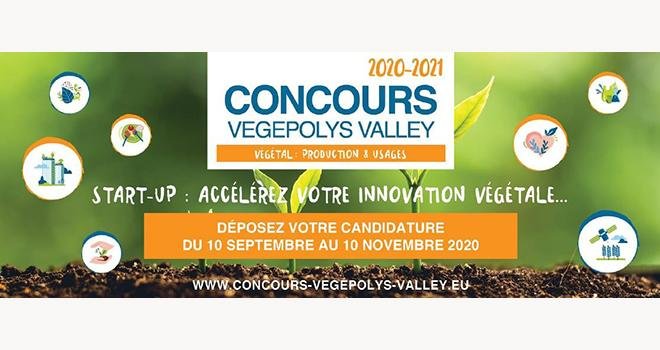 Pour la 5e année, le pôle de compétitivité Végépolys Valley propose son concours innovation dédié aux start-up du végétal. Photo : DR 