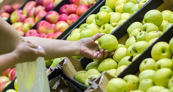 D'après l'étude du CTIFL, plus de neuf consommateurs de pomme sur dix sont satisfaits de la qualité du fruit, un taux qui a progressé depuis le dernier baromètre (87% en 2014). Photo : Stock Roman/Adobe stock