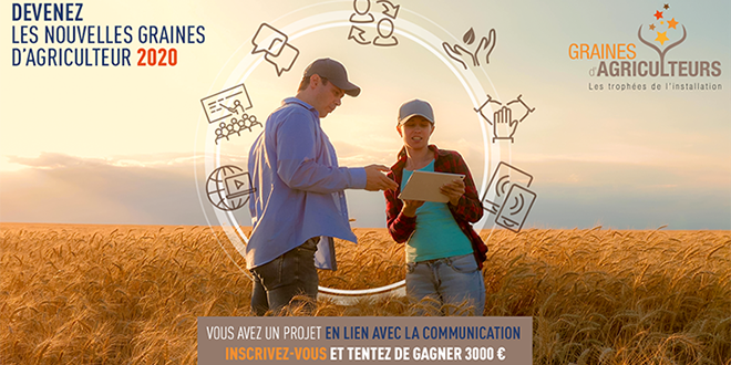 Les inscriptions pour le concours Graines d’agriculteurs 2020 sont lancées !  Photo Graines d'Agri