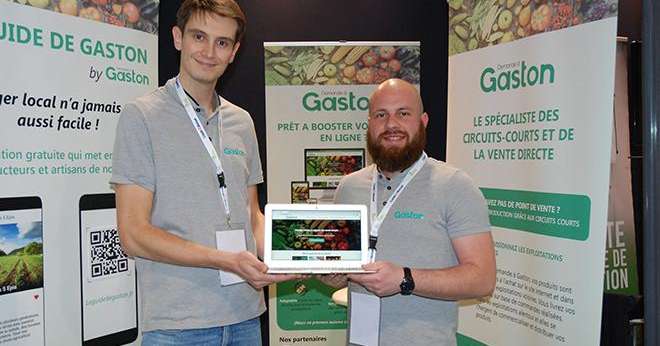  De gauche à droite : Rodrigue Leurs et Théophile Sollet, les deux fondateurs de "Demande à Gaston". Photo : O.Lévêque/Pixel6TM