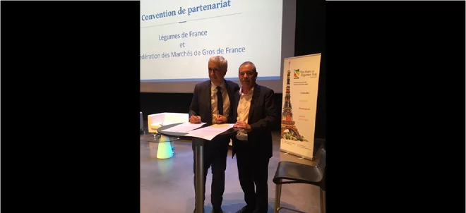 Légumes de France et FMGF signent une convention q