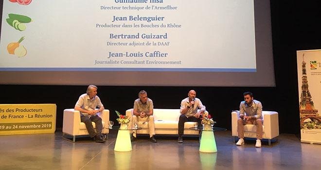 À l’occasion d’une table ronde sur le changement climatique, les producteurs de Légumes de France se sont interrogés sur l’évolution des pratiques nécessaires pour s’adapter. Photo : B.Bosi/media&agriculture