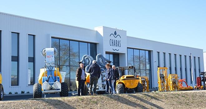 La société Chabas a déménagé à Charleval (Bouches-du-Rhône) son nouveau siège. CP : C.Even/Pixel6TM