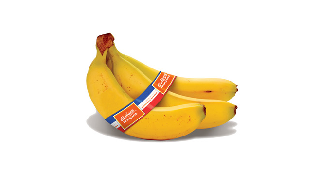 Après la banane française et la banane française équitable, c'est la banane française bio qui sera sur les étals en 2019. Photo : Banane de Guadeloupe et de Martinique.