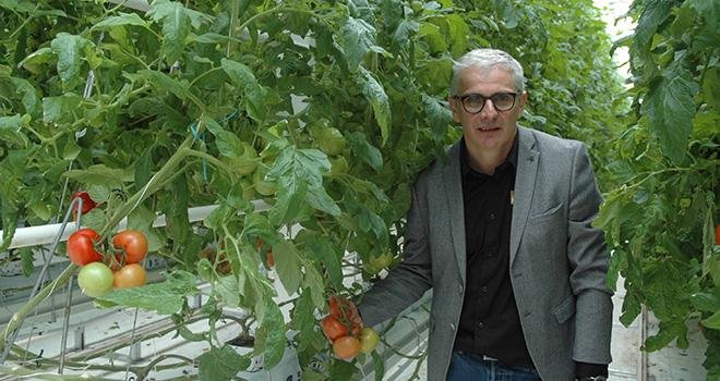 Christophe Rousse, président de Solarenn : « Depuis plus de quinze ans, nous défendons une agriculture raisonnée qui respecte l’environnement et les consommateurs. » Photo : D.Bodiou/Pixel image