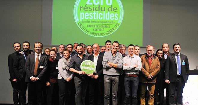Depuis son lancement en janvier, le collectif Nouveaux Champs – qui rassemble des entreprises proposant des fruits et légumes "Zéro résidu de pesticides" – ne cesse de s'élargir. Photo : Nouveaux Champs