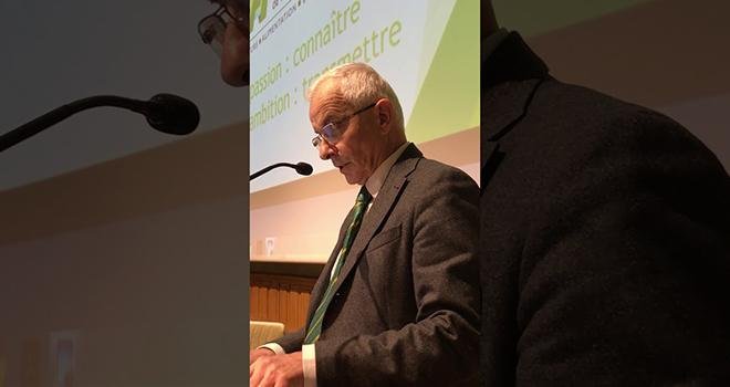Bertrand Hervieu, sociologue spécialiste des questions rurales et agricoles, et président de l'Académie d'agriculture. Photo : AAF
