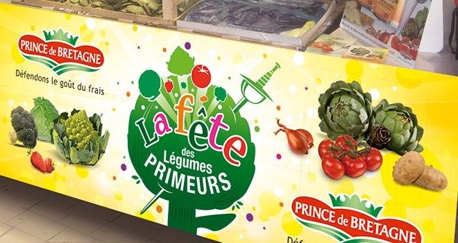 Cette année, Prince de Bretagne pousse plus loin la découverte de ses légumes de saison avec une opération de promotion inédite autour de l’agritourisme. Photo : Prince de Bretagne