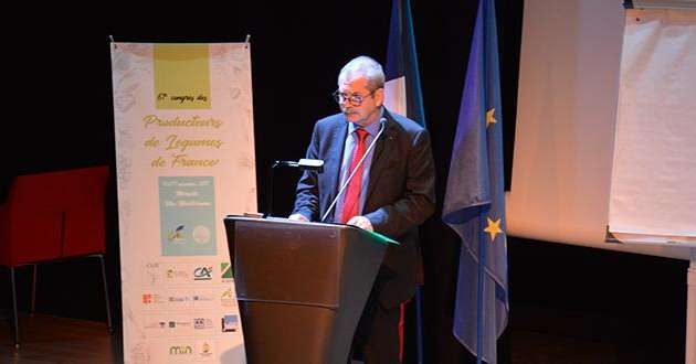 Jacques Rouchaussé a été réélu à l’unanimité président de Légumes de France. Photo : C.Even/Pixel Image