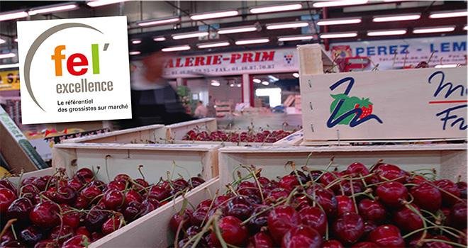 Le référentiel Fel'Excellence est un outil de progression et un label de reconnaissance pour les entreprises de gros en fruits et légumes sur marché. Photo: C. Poulain/Pixel Image