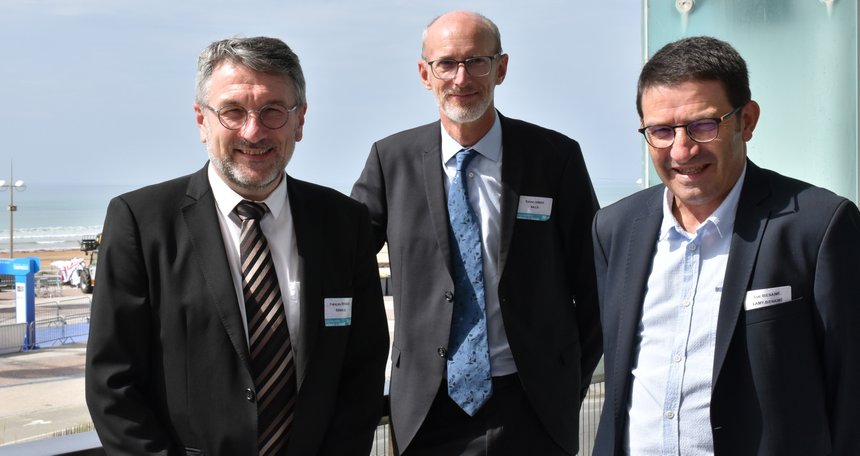 De gauche à droite : François Renault, Simon Aimar et Luc Bienaimé, lors du 38e congrès du Naca en Vendée. Photo O.Lévêque/Pixel6TM