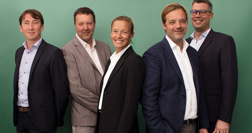 La société Intact a été fondée en mars 2022 par Alexis Duval,  Fanny de Castelnau et Christopher Hervé. Photo : Intact Régénérative