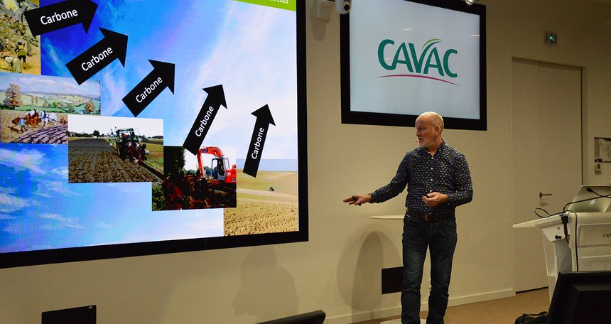 Une conférence animée par Konrad Schreiber a réuni plus de 250 adhérents de la Cavac. Photo Cavac