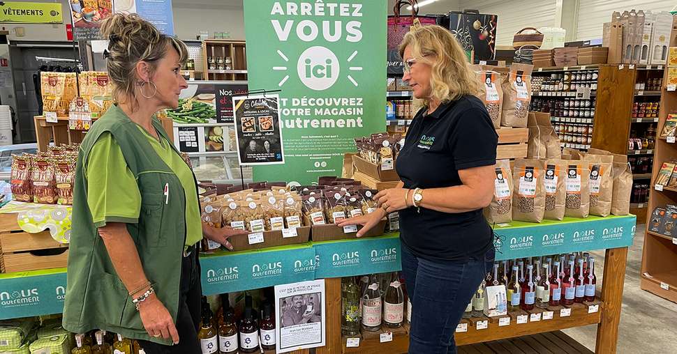 La gamme Nous Autrement est accessible dans les 50 magasins Gamm vert de l’Alliance BFC. Photo : Alliance BFC