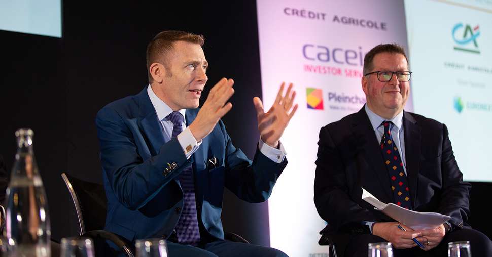 Thierry Bros, à gauche, et David Fyfe, à droite. Photo : Argus media