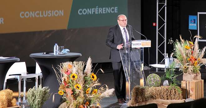 Le président du groupe Lorca, Christian Sondag, a annoncé « une rémunération du capital social à hauteur de 7,5 % ». Photo : La Moselle Agricole