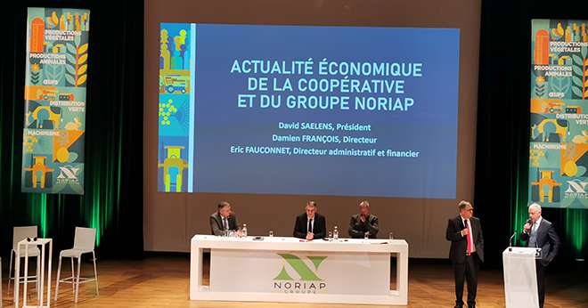 La coopérative Noriap poursuit ses axes de développement comme l'agriculture régénérative avec l’intégration dans le collectif Sols Vivants ou la mise en place de bilans carbone au sein des exploitations. Photo : Noriap