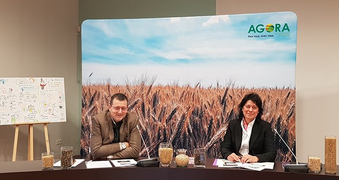 Agnès Duwer et Thierry Dupont ont précisé les contours du projet stratégique Agora 2030. Photo : Agora