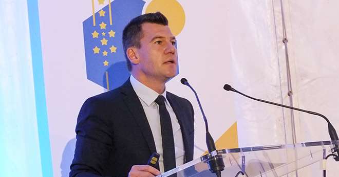 Arnaud de Maret, directeur général d'EMC2, a présenté les principaux chiffres de la campagne 2020-2021. Photo : A. Humbertclaude