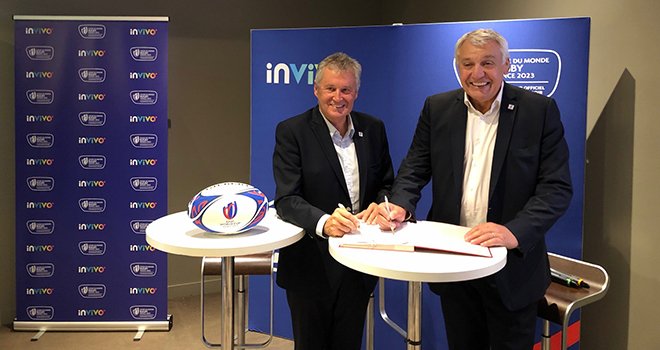 Le groupe InVivo annonce qu’il sera le fournisseur officiel des produits du terroir de la Coupe du monde de rugby 2023. Photo : Hélène Sauvage/Média et Agriculture