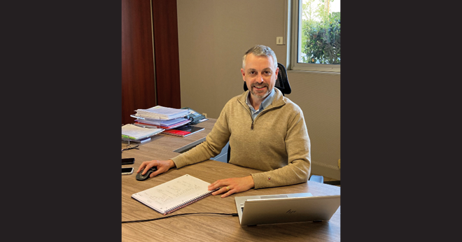 Emmanuel Descloux pilote la coopérative Qualisol et ses filiales afin d’accompagner le changement, de clarifier la stratégie et de développer les nouvelles activités. Photo : DR