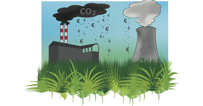 Les entreprises fortement émettrices de GES (gaz à effet de serre) achètent des quotas d’émission à des entreprises bénéficiaires d’un quota supérieur à leurs émissions, parce qu’elles auront mis en place des mesures plus sobres. © Nicolas Jardimage/adobe stock