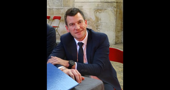 Arnaud de Maret, directeur général d'EMC2, a pris ses fonctions en mars 2020. CP : JL.Masson/Le Paysan Lorrain