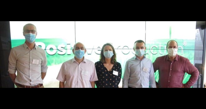 L’équipe de De Sangosse a présenté ses ambitions sur les biosolutions. CP : DR