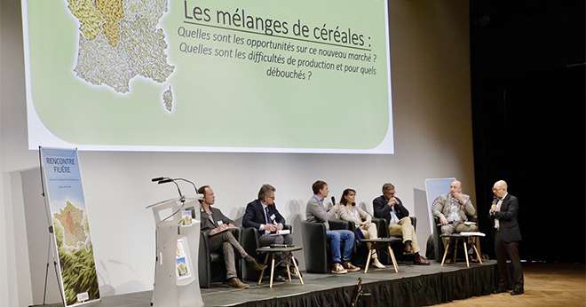 La génétique était au coeur de la rencontre filière semences céréales et protéagineux 2019 du Gnis. CP : Gnis