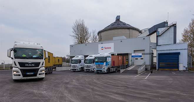 Tereos anticipe une utilisation du futur canal Seine-Nord à hauteur d’1Mt/an, sur un trafic global estimé à 20 Mt, soit 5% du trafic total du canal. Photo : Tereos