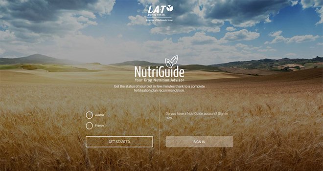 Boréalis L.A.T/ Le fabricant d'engrais Boréalis L.A.T lance une nouvelle application NutriGuide afin de permettre aux professionnels d'optimiser leurs apports en N, en P, en K et en S.