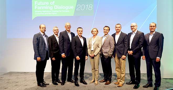 L'édition 2018 du « Future of Farming Dialogue » de Bayer Crop Science s'est tenue la semaine dernière à Monheim (Allemagne). Photo Bayer.