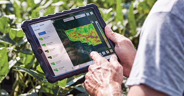 En septembre prochain, The Climate Corporation lancera en France Climate FieldView, une plateforme numérique. Photo : The Climate Corporation