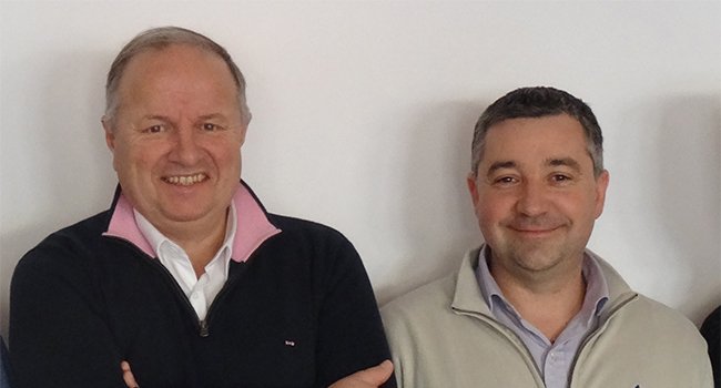 L’organisation du groupe Bernard, dont Xavier Bernard (à gauche) assure la présidence, évolue : Nicolas Meyer (à droite) est nommé directeur des opérations du pôle agricole. Photo : DR