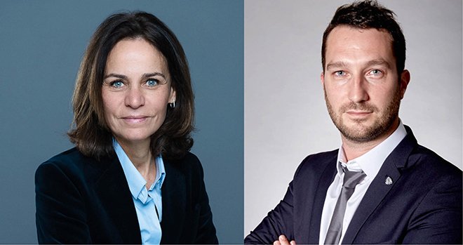 Nathalie Brastel, directrice générale Acron France et David Guignard, directeur commercial France pour Eurochem Agro. Photos : DR