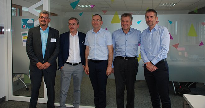 Le groupe InVivo était à Montpellier pour rencontrer les dirigeants des coopératives du Sud-Est. © A.Bressolier/Pixel Image