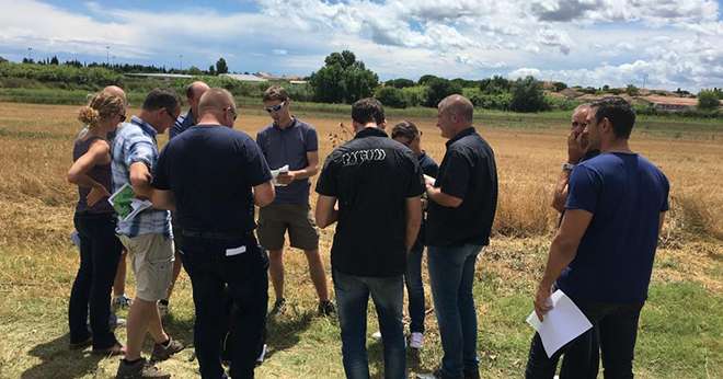 "L’objectif de départ était que les CAP puissent être en mesure de maîtriser les principaux concepts de l’agriculture de précision et puissent conseiller leurs clients", précise Agrosud. Photo : DR
