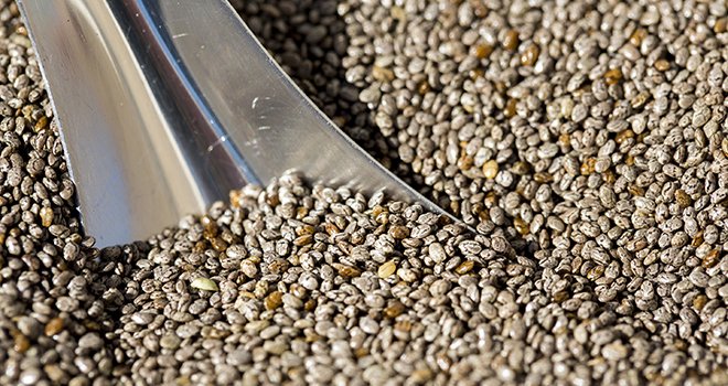 Plusieurs industriels sont intéressés pour introduire des graines de chia dans leurs produits. © Chia de France