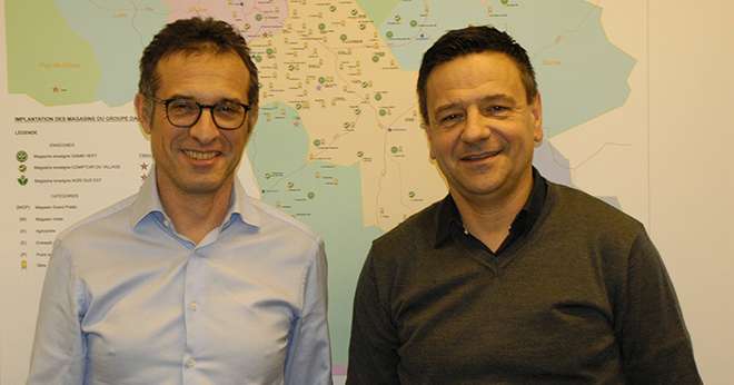 2017 s'annonce chargée pour Georges Boixo et Jean-Yves Colomb (respectivement le directeur et le président de La Dauphinoise) avec un nouveau projet d'entreprise et la concrétisation attendue de l'union avec Terre d'alliances. Photo : I.Aubert/Pixel image