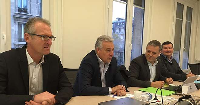 Ce matin, l’UFS tenait une conférence de presse en amont de son assemblée générale de demain. Photo : UFS
