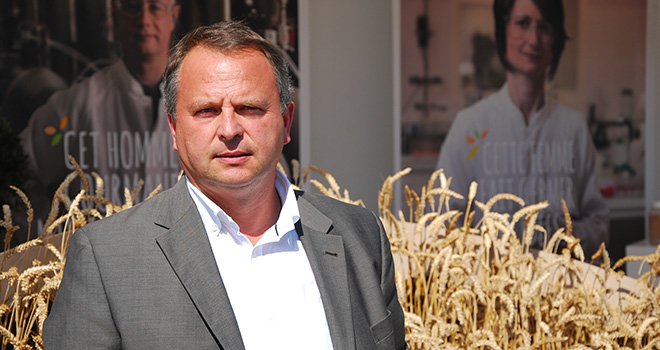 Jean-Olivier Lhuissier, directeur des activités agricoles de Vivescia. Crédit photo : M. Lecourtier/Pixel image