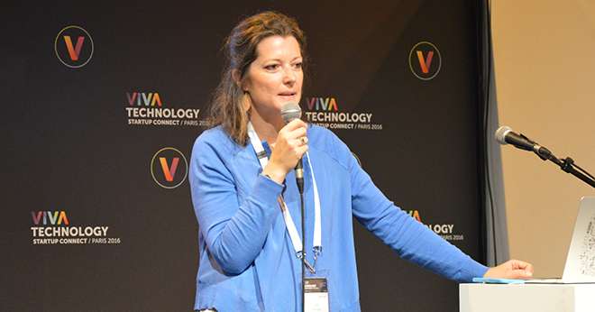 "L'étude porte sur les États-Unis, où il y a davantage de start-up à analyser", confie Nathalie Doré, directrice générale de L'Atelier BNP Paribas North America. Photo : M.Gagneux/Pixel Image