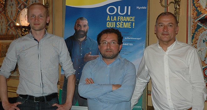 De gauche à droite : Guillaume Boyet, Sertaç Turan, et Pascal Mombled. Photo : S.Seysen/Pixel Image