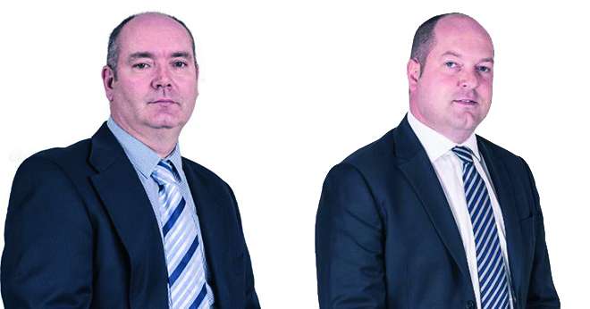 Didier Garnier et Charles Descamps, respectivement responsables du pôle amont et du pôle aval. DR