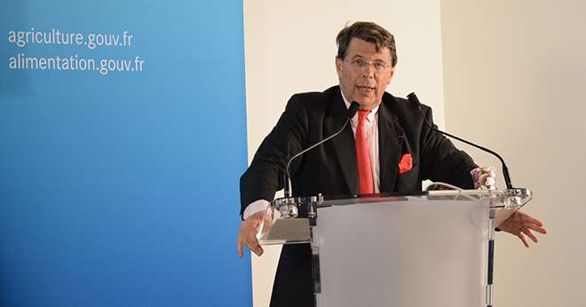 Philippe Chalmin, président de l’Observatoire de la formation des prix et des marges des produits agricoles. Photo : M.Gagneux/Pixel Image 