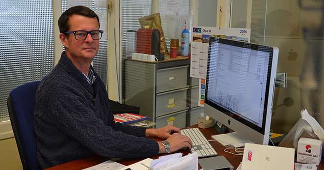 Denis Gallé, ex-directeur de la SARL Gallé, rejoindra Philippe Durand (photo) au siège de L’Île-Bouchard en 2016. Photo : DR
