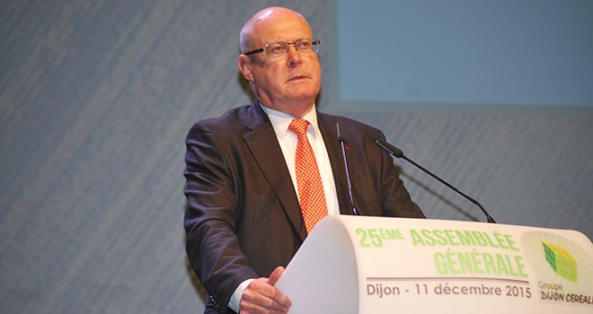 Pierre Guez, directeur général de Dijon céréales. Photo : E. Thomas/Pixel image