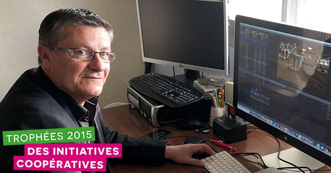 La coopérative a investi 10000 euros pour le montage vidéo. © EMC2