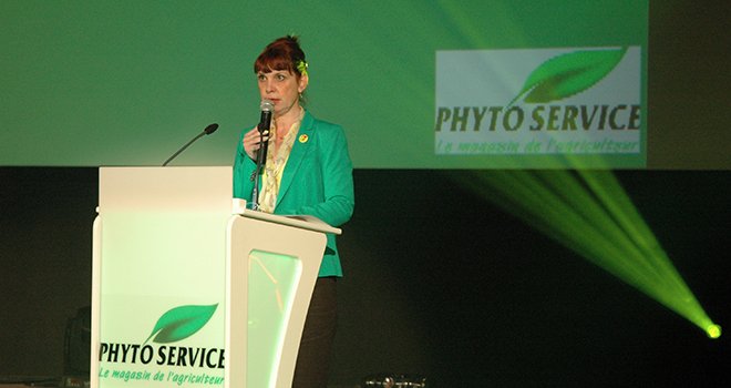 Phyto Service est « le premier négoce français d’appro agricole indépendant et 23e du top 40 des distributeurs français », a souligné sa présidente et actionnaire unique Laurence Gosseaume. 